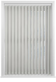 Orion (Blackout), Light Grey - Vertical Blind